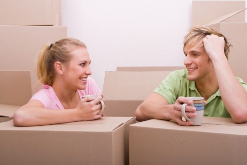 Eco-friendly storage operations with sorted recyclable materials