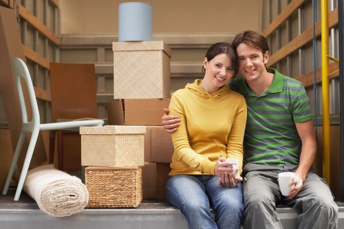 Safe loading of belongings for a Nottinghill relocation
