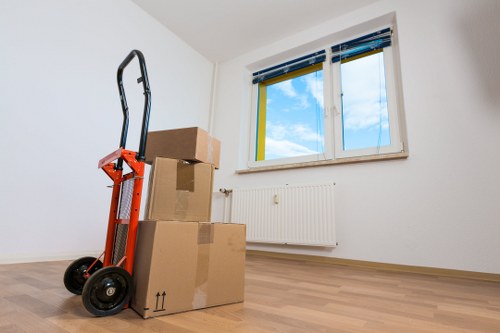 Warehouse safety awareness and careful handling of stored items
