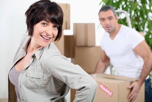 Packing boxes and protective materials used in Nottinghill moving services