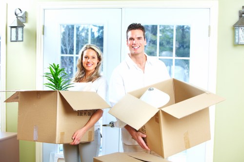Home furniture safely stored in a Nottinghill unit