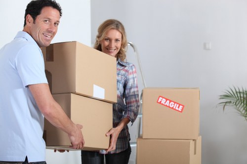 Professional packing and transport for office removals in Nottinghill